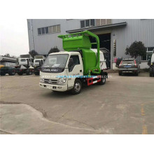 Front loading animal innocuous treatment vehicle